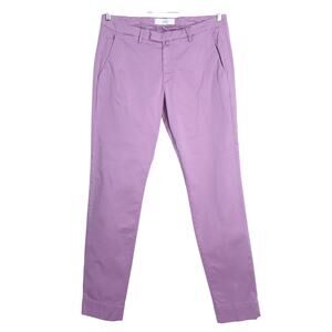 BRIGLIA 1949 Slim Chino Trouser Antique Rose Mid Rise Casual Men's 50/US 34